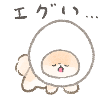 ぽぽちのだじゃれスタンプ