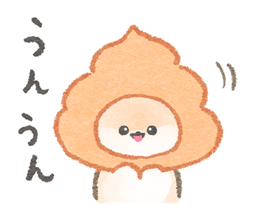ぽぽちのだじゃれスタンプ