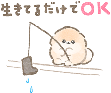 ぽぽちとぱぴちの育児スタンプ2