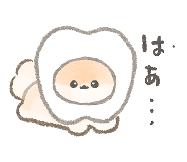 ぽぽちのだじゃれスタンプ