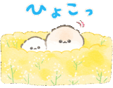ぽぽちのお花いっぱい春スタンプ