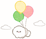 ぽぽちのお花いっぱい春スタンプ